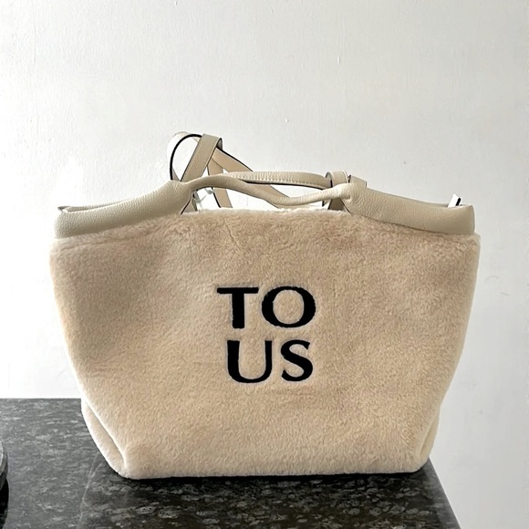 TOUS NEW FUR and leather bag authentic 100% - Picture 6 of 8